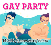 5 noiembrie: Gay Party în Mojo
